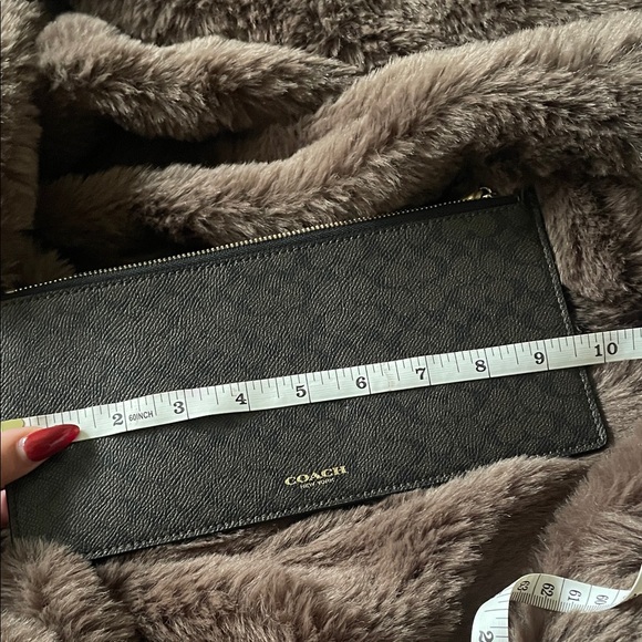 SOLD Coach Black and Brown Clutch - Picture 5 of 7